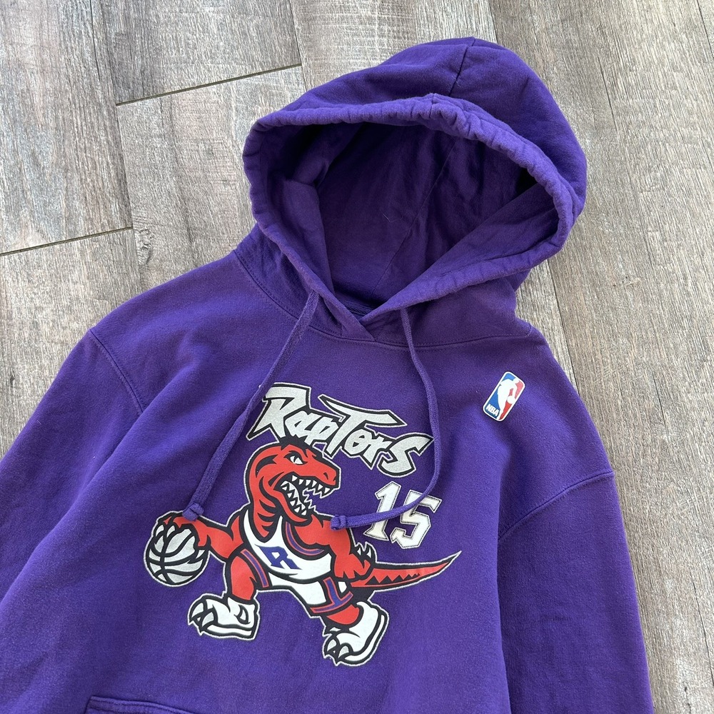 Mitchell & Ness Raptors Vince Carter Hoodie Purple Toronto Raptors NBA Medium